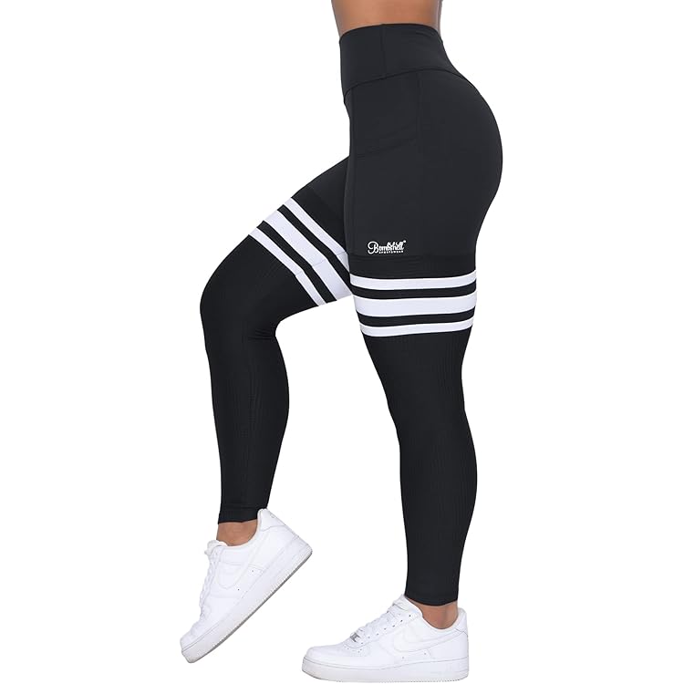 Bombshell Sportswear High Waist Brazilian 7/8 Leggings (as1, Alpha